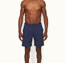 Dane Longest-Length Swim Shorts | Lagoon Blue