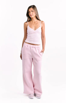 Dania Star Track Pants | Pink Burgundy