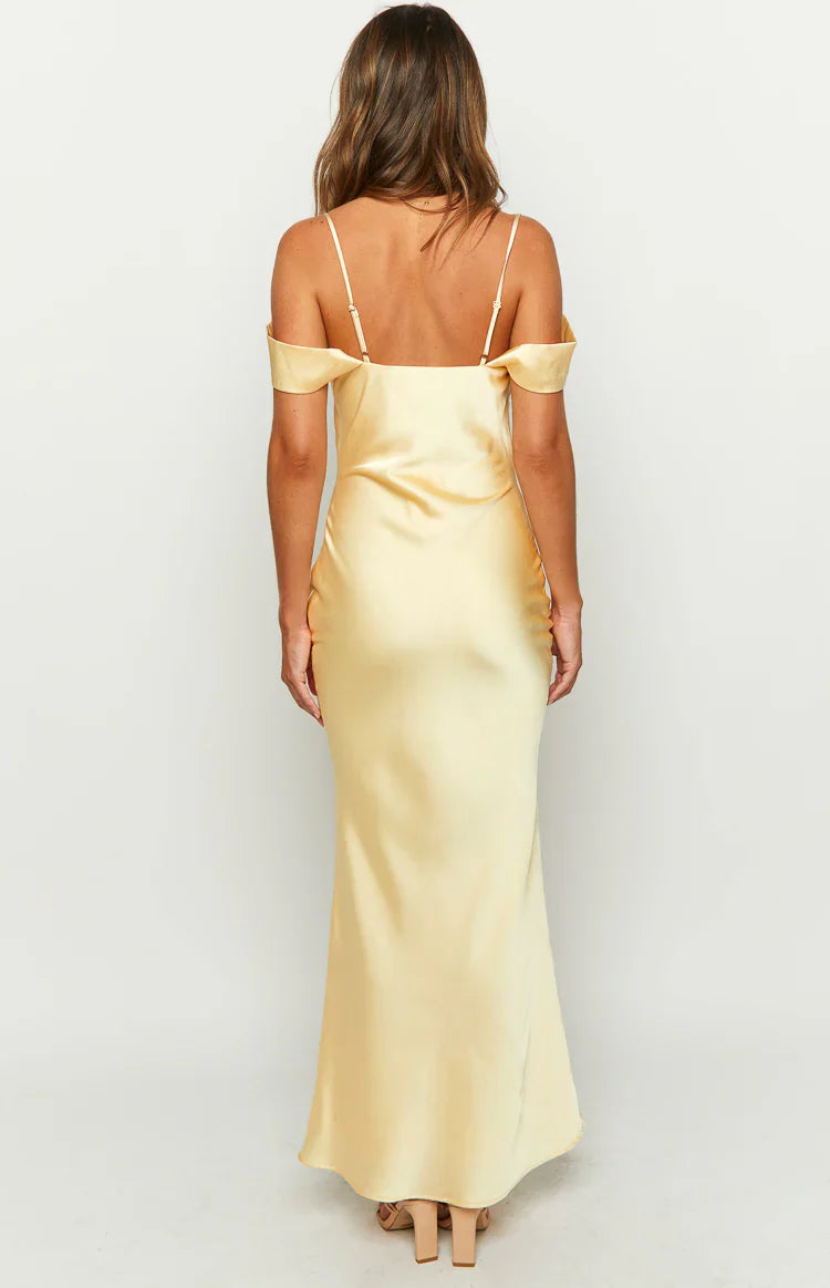 Darby Maxi Formal Dress | Yellow