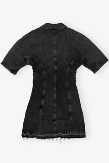 Denim Mini Dress | Washed Black/Black (V1)
