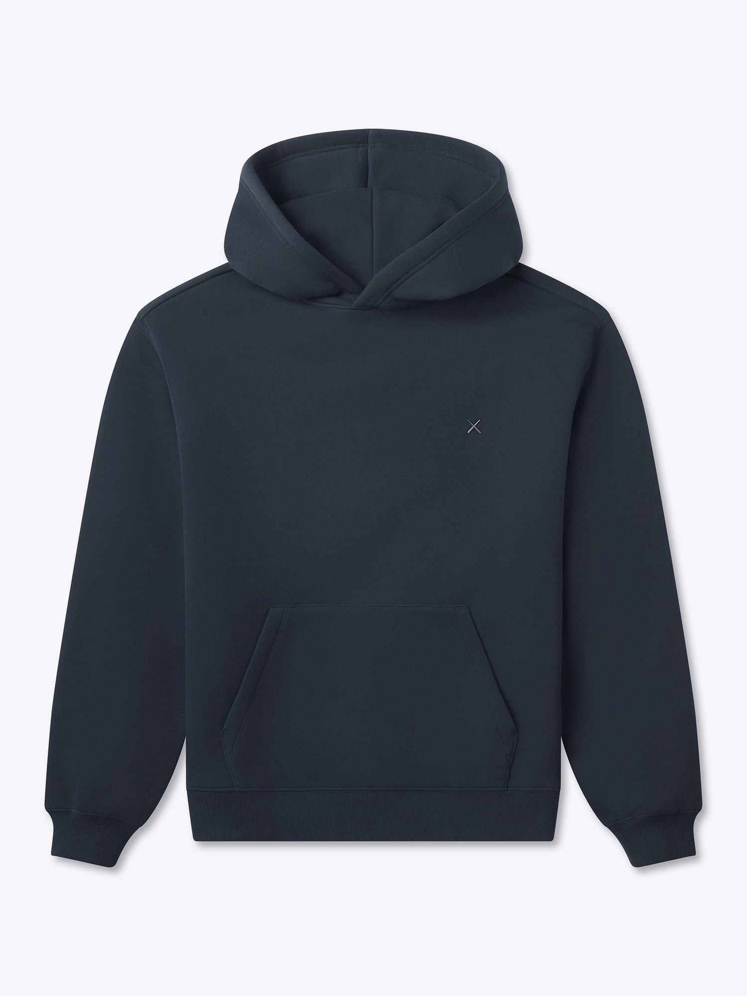 Womens | Divine Relaxed-Fit Fleece Hoodie | Obsidian