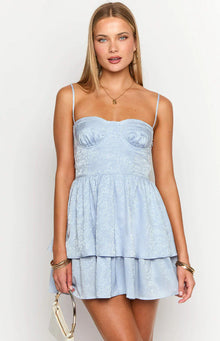 Bethany Mini Dress | Blue