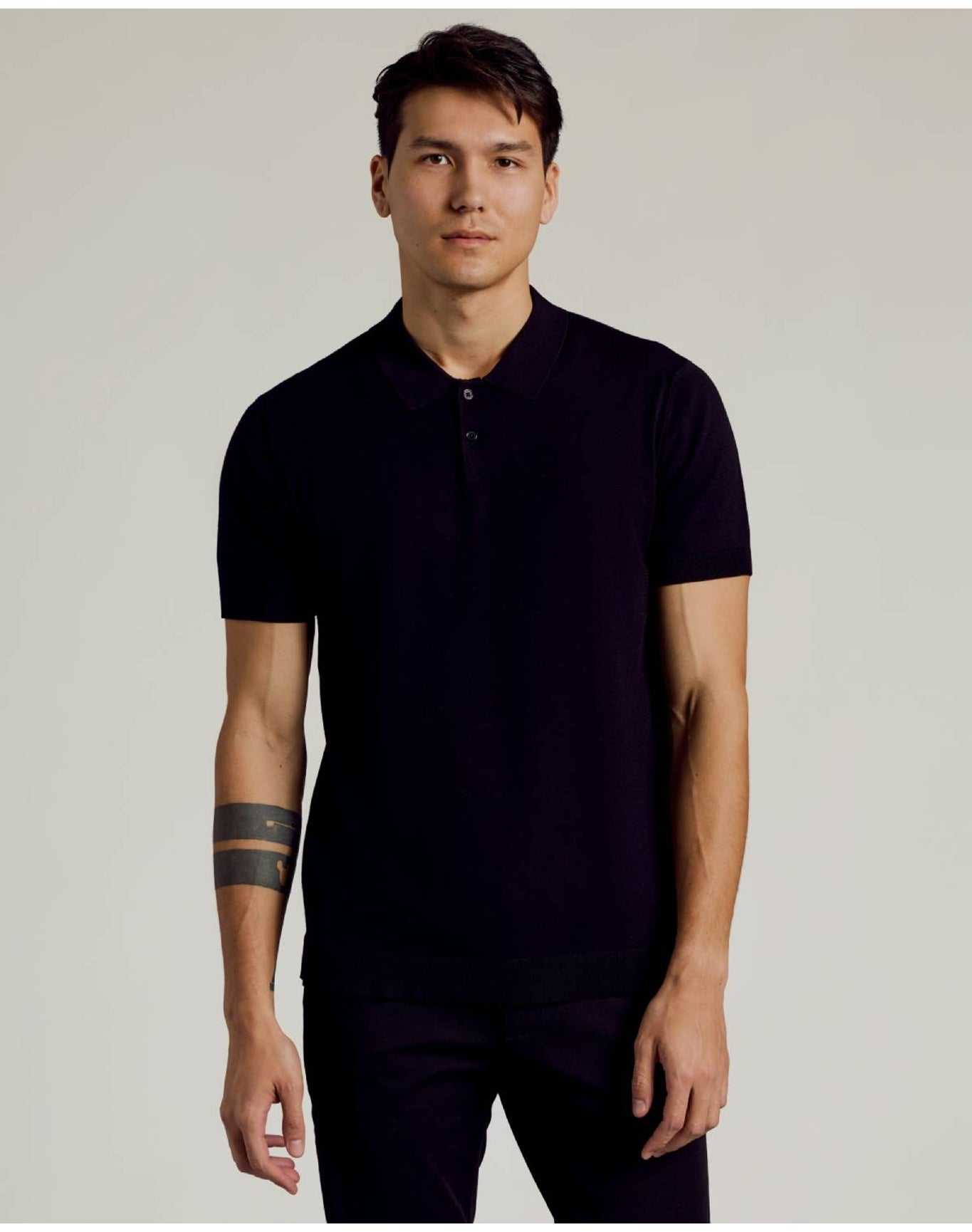 Dressy Polo | Black