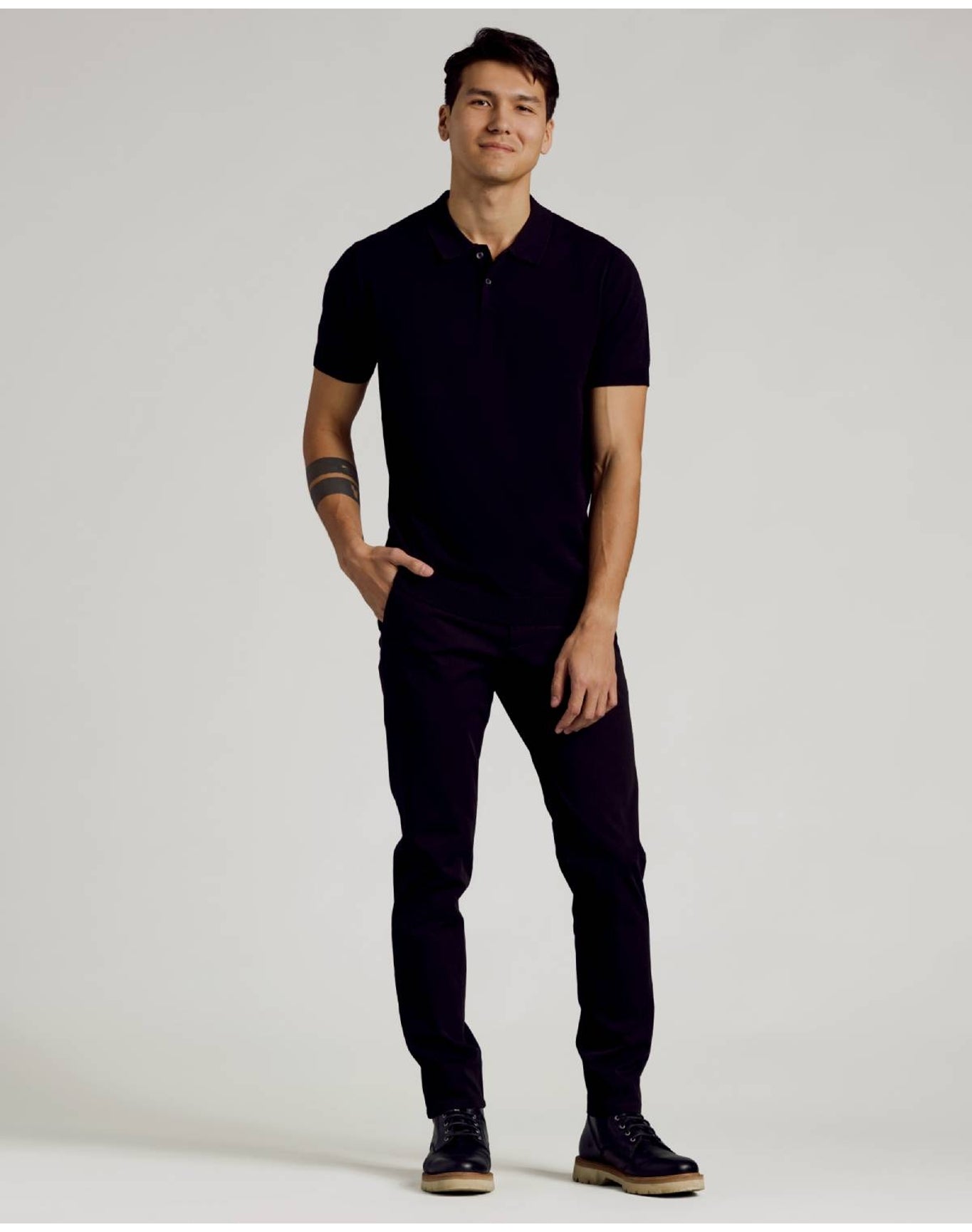 Dressy Polo | Black
