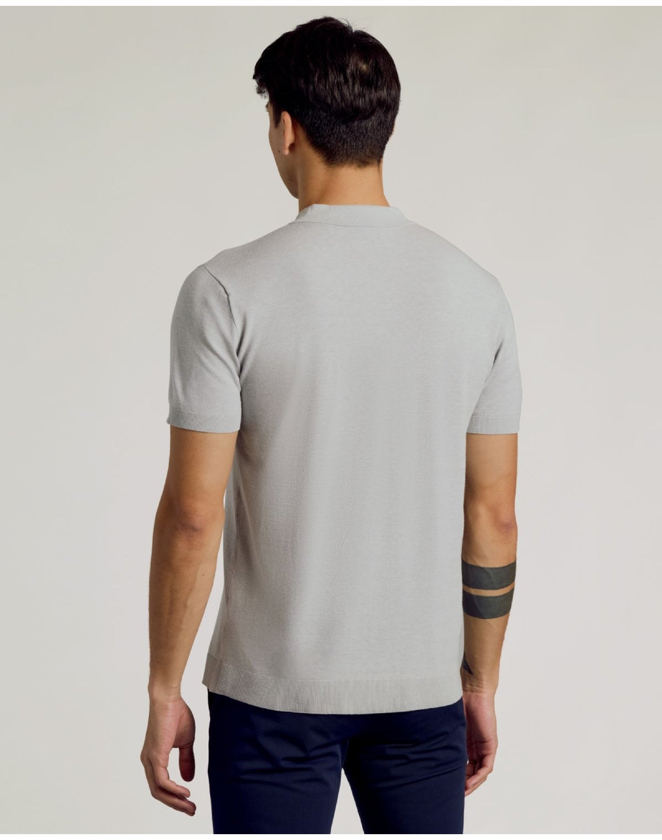 Dressy Polo | Heather Gray