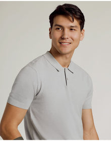 Dressy Polo | Heather Gray