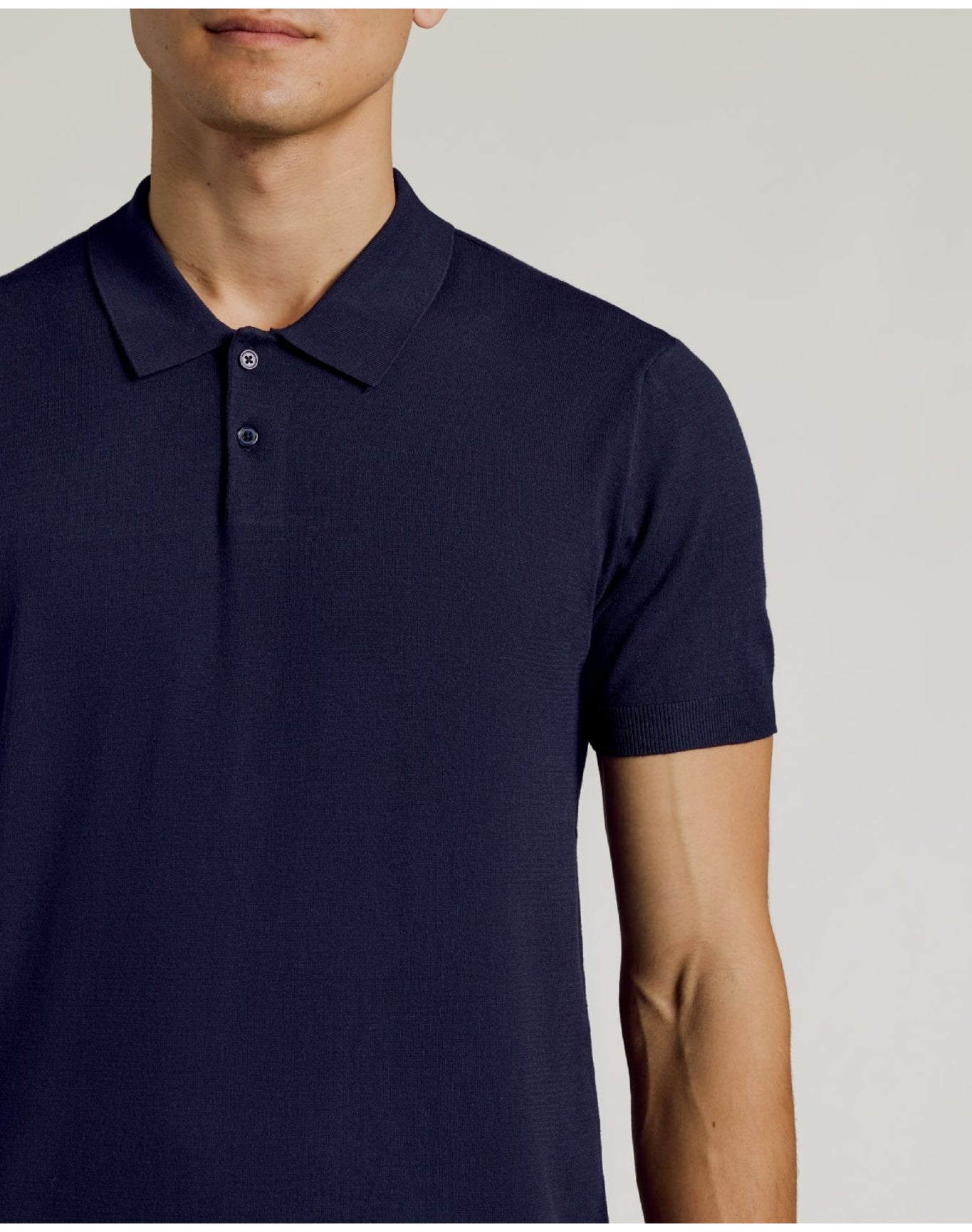 Dressy Polo | Navy