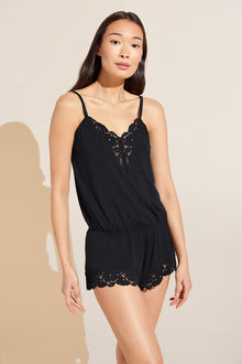 Womens | Naya Tencel Modal Romper | Black
