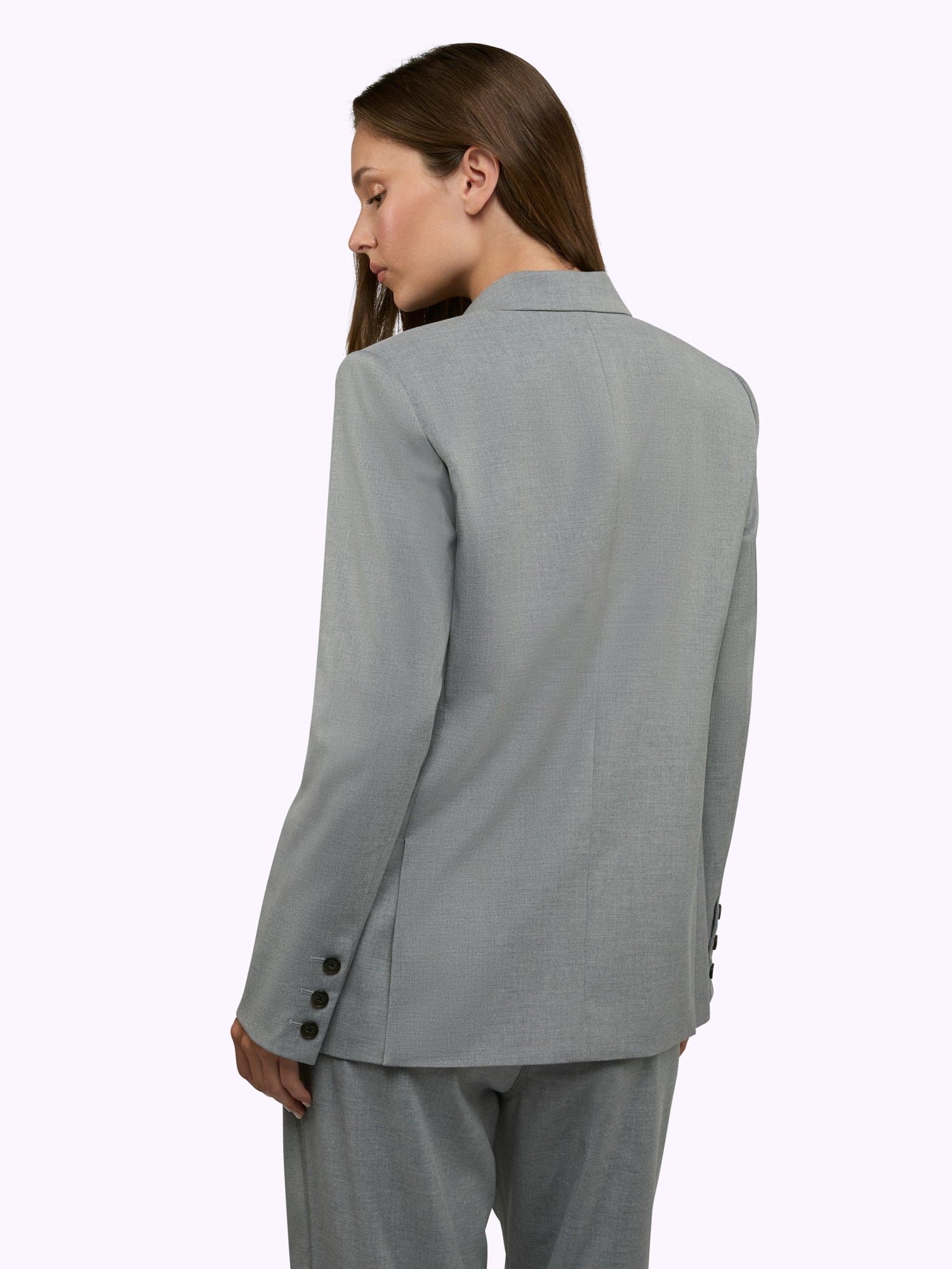 Womens | Soho Relaxed-Fit Blazer | Heather Charcoal
