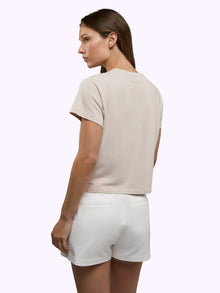Womens | Hudson Relaxed-Fit Cotton Tee | Clay