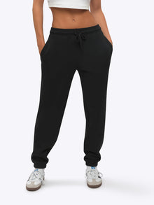 Womens | Divine Signature-Fit Fleece Sweatpant | Black