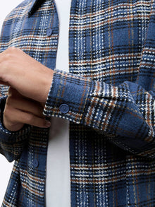 Unisex | Horizon Classic-Fit Tweed Shacket | Atlantic Plaid