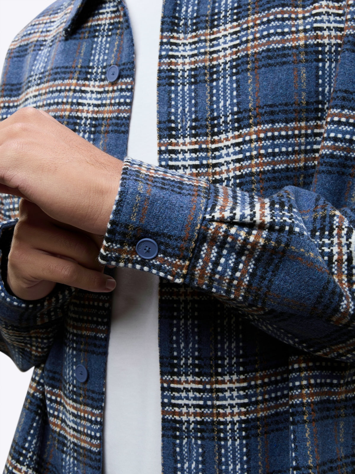 Unisex | Horizon Classic-Fit Tweed Shacket | Atlantic Plaid
