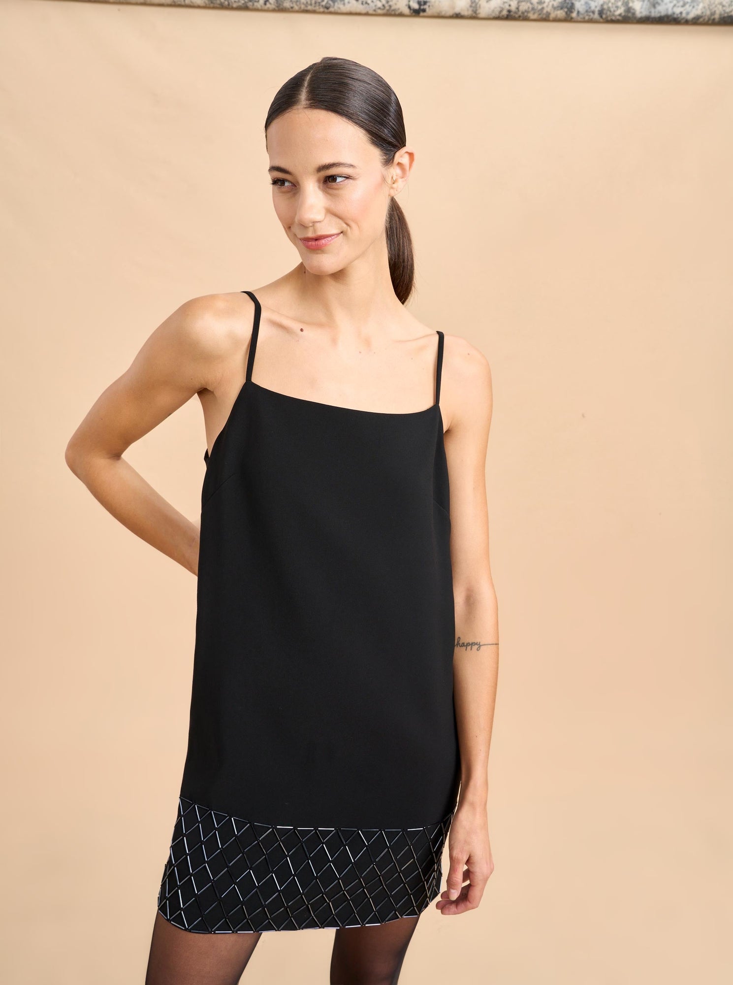 Elodie Mini Dress | Black
