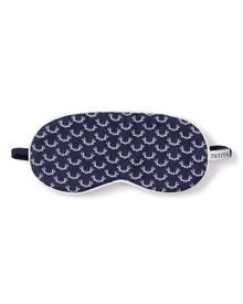 Kid's Twill Sleep Mask | Nordic Antlers