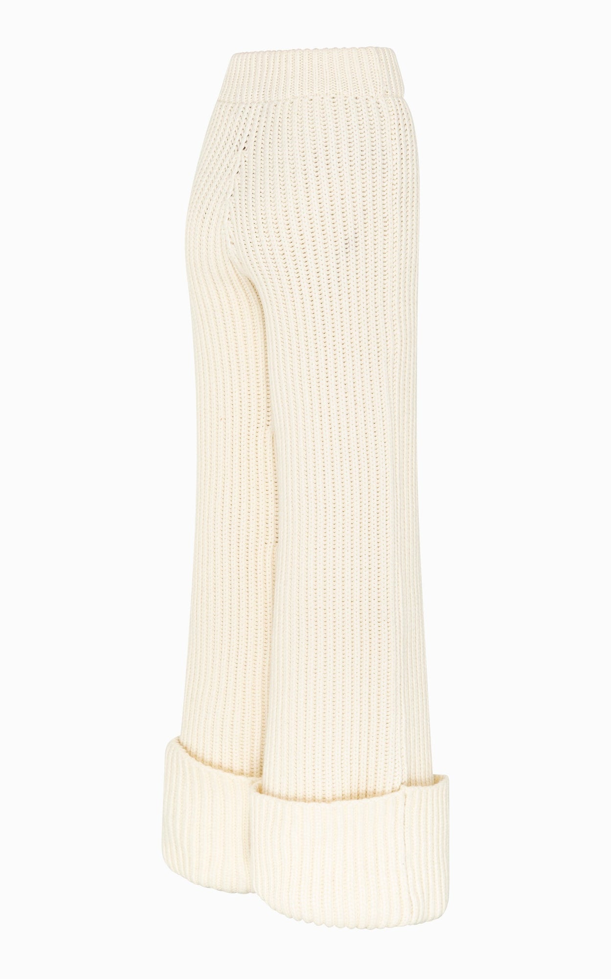 Enigma Chunky Rib Pant | Ivory