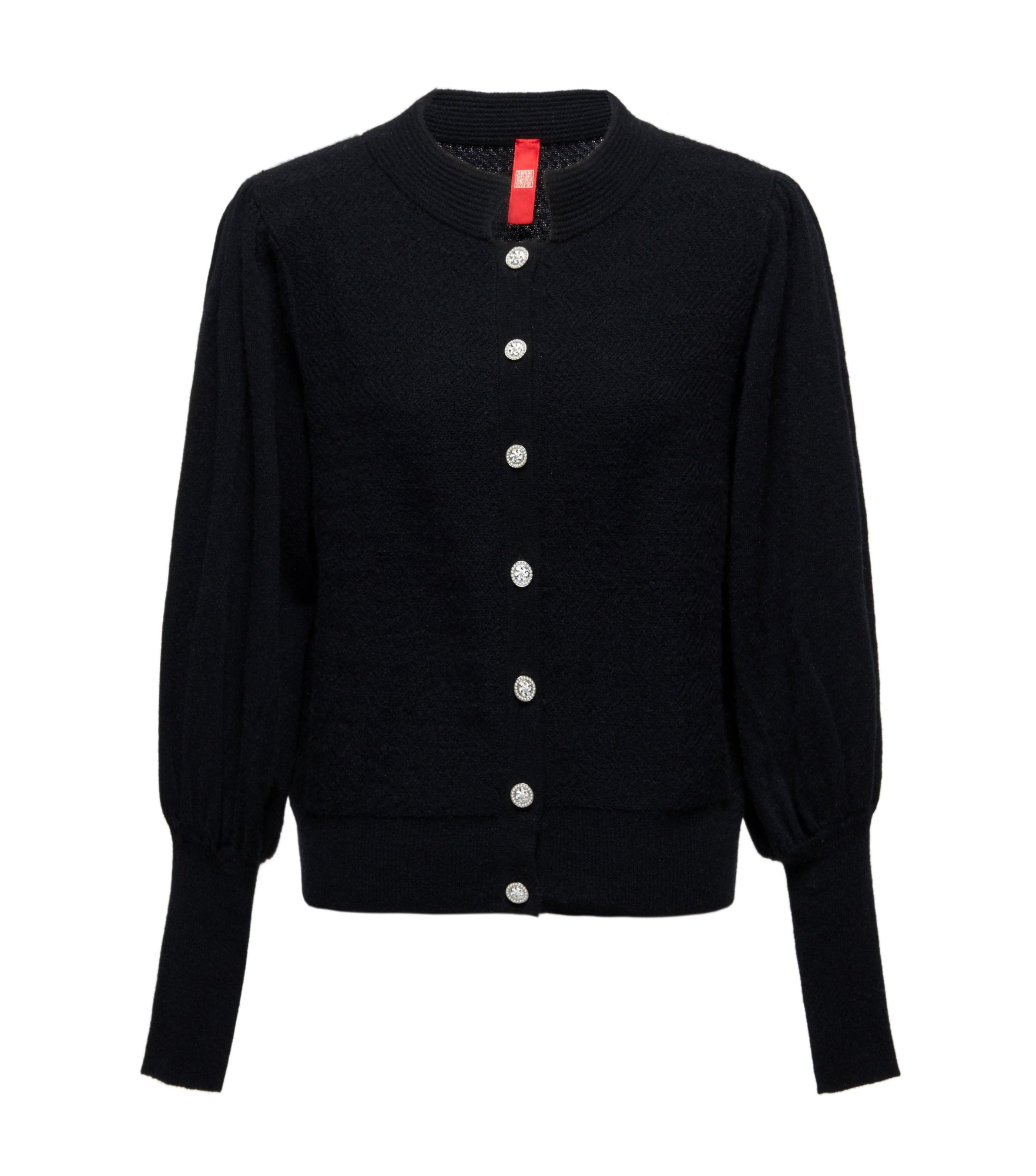 Airy-Light Cashmere Cardigan | Black