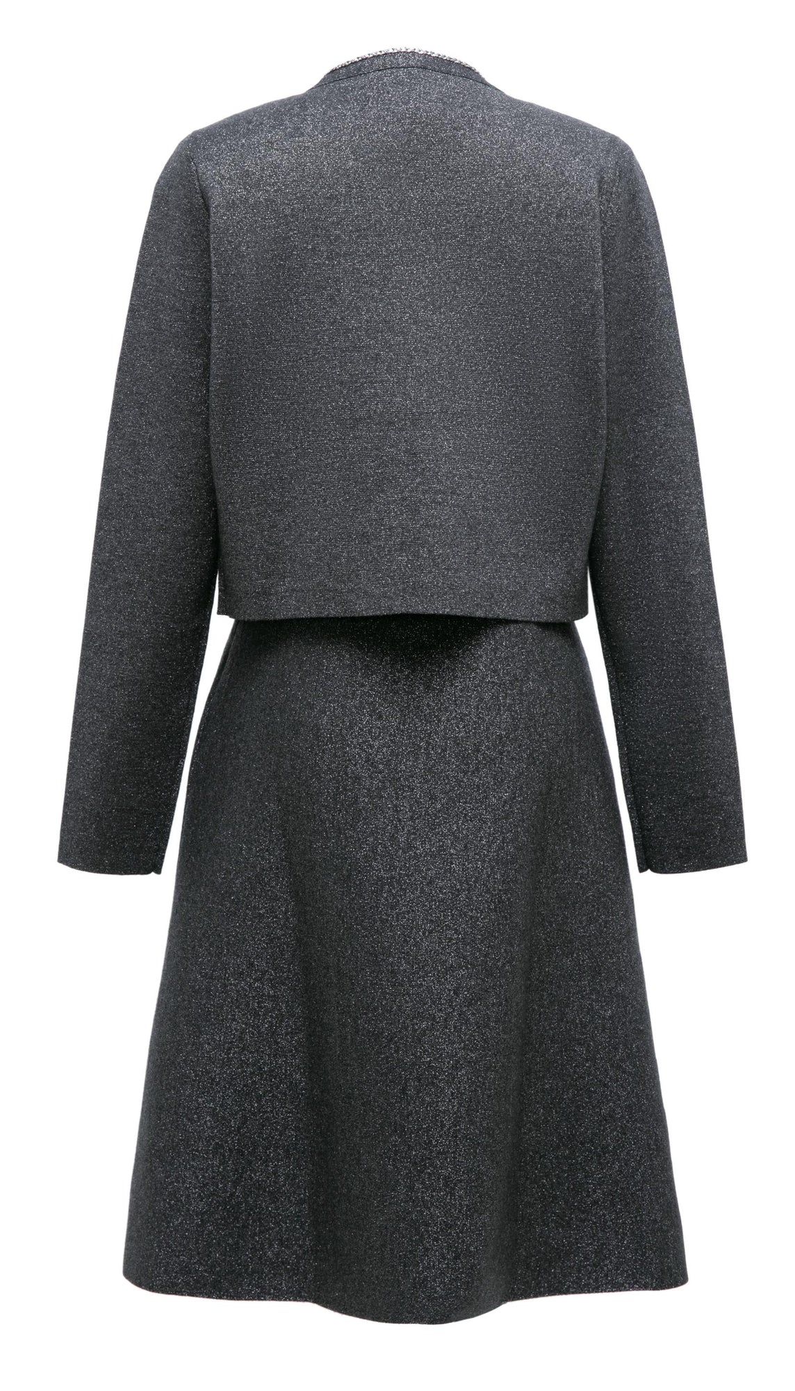Sleeveless Mini Dress | Grey