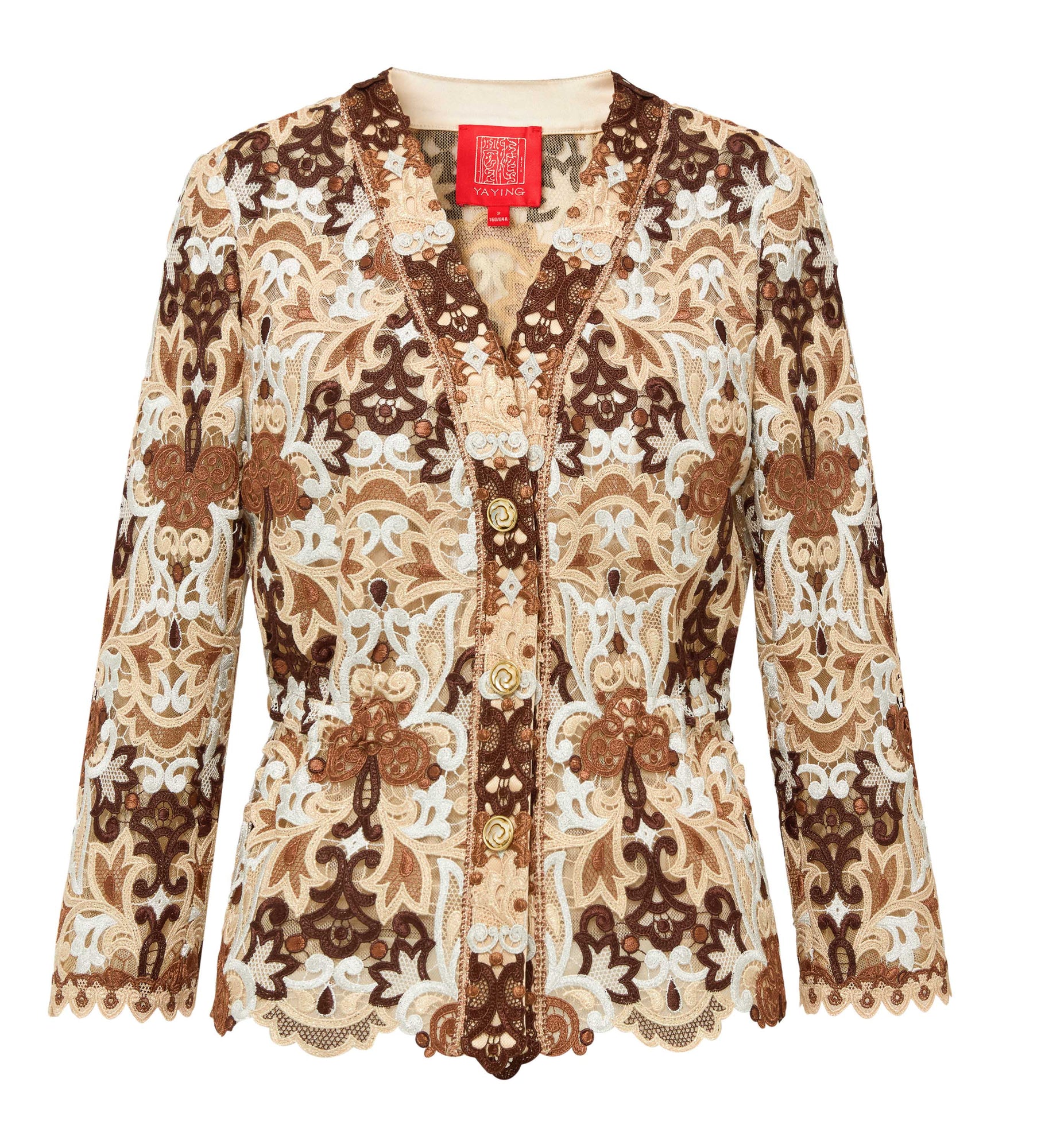 Floral Blouse | Brown