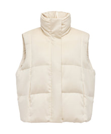 Puffer Vest | Cream