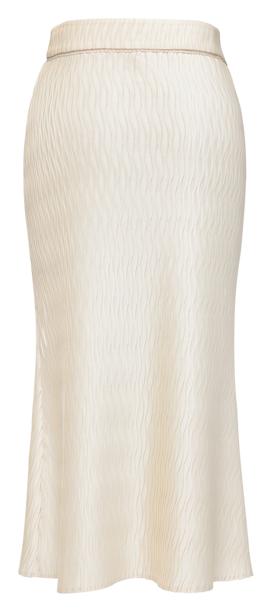 High-Waist Skirt | Beige
