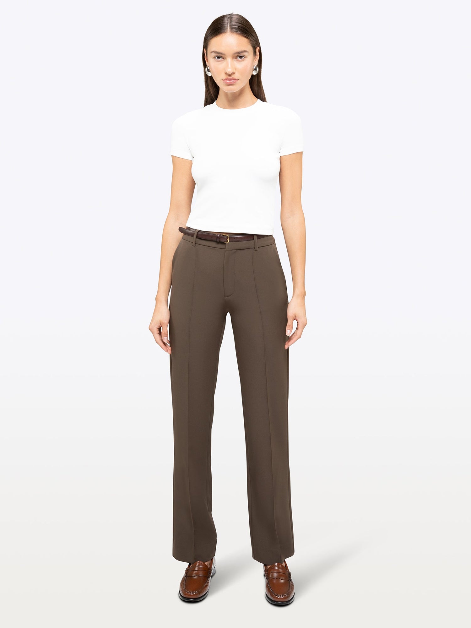 Womens | Muse Classic-Fit Pant | Espresso