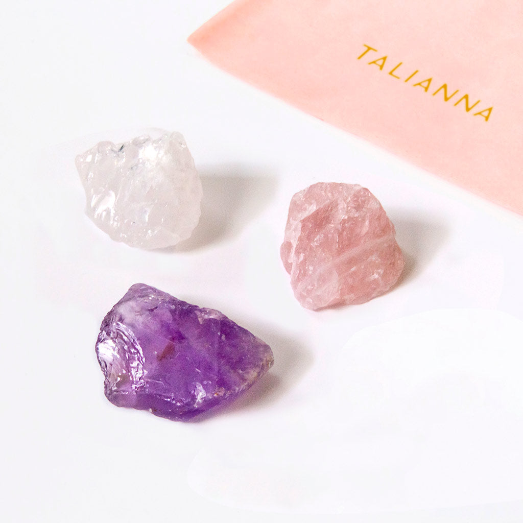 Talianna Empower Gems | Multicolor | Crystal/Amethyst/Rose Quartz