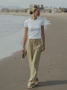 Womens | Muse Classic-Fit Pant | Linen