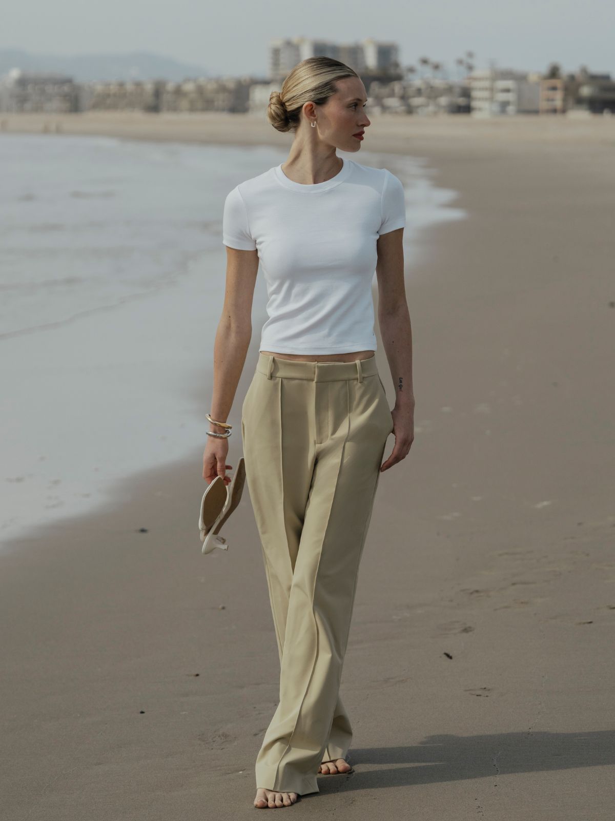 Womens | Muse Classic-Fit Pant | Linen