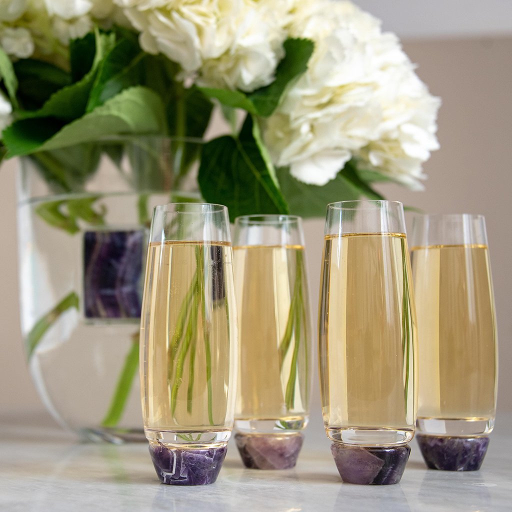 Elevo Champagne Glasses - ANNA New York