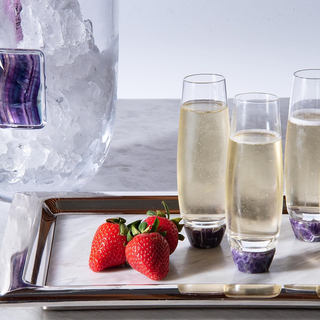 Elevo Champagne Glasses - ANNA New York