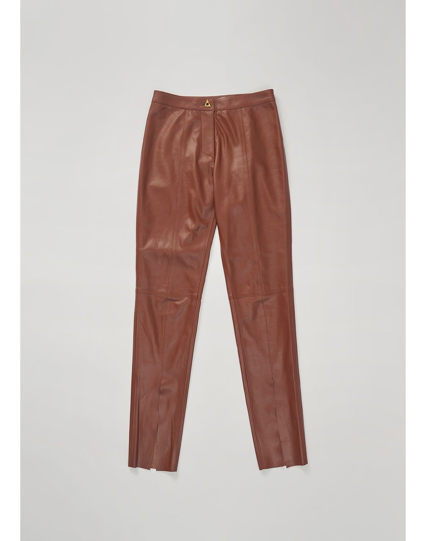 Elm | Leather Pants | Chocolate