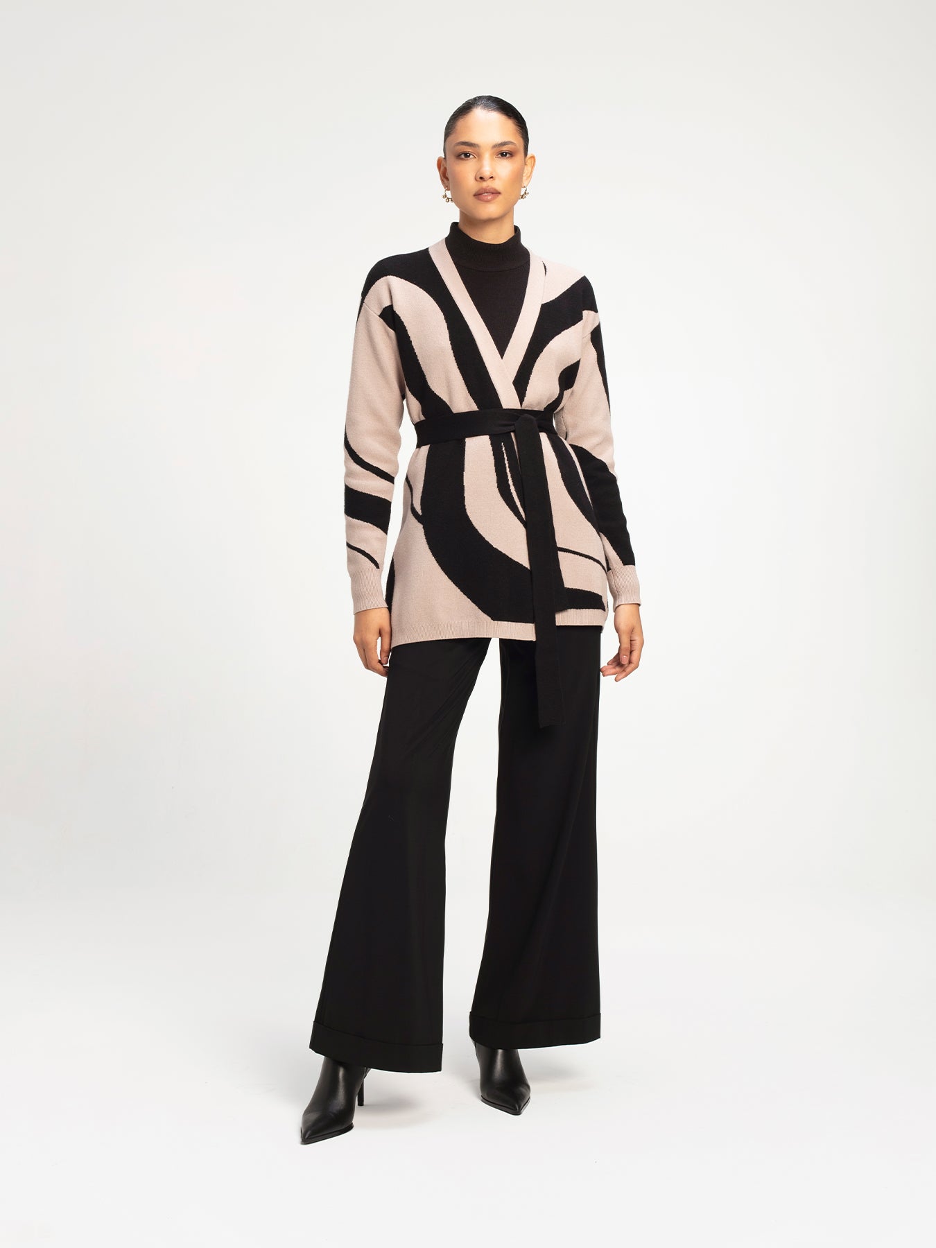 Elma Knit Cardigan | Luze Noir