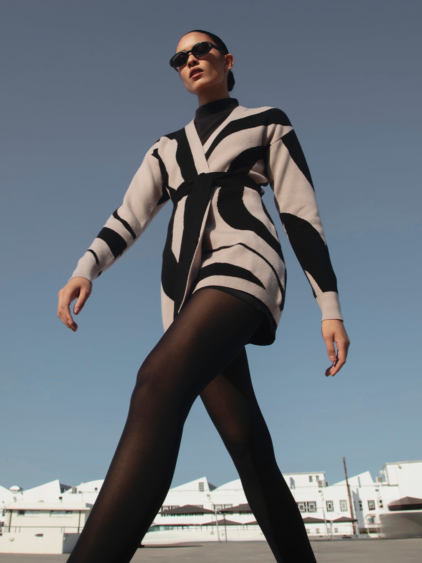 Elma Knit Cardigan | Luze Noir