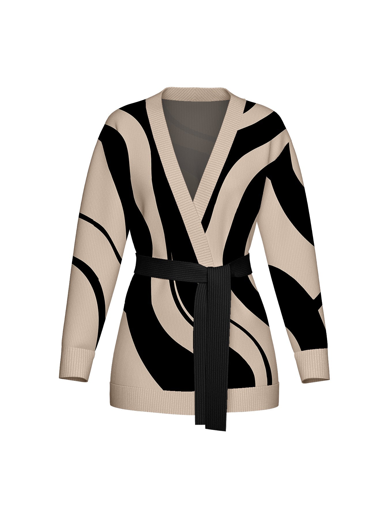 Elma Knit Cardigan | Luze Noir