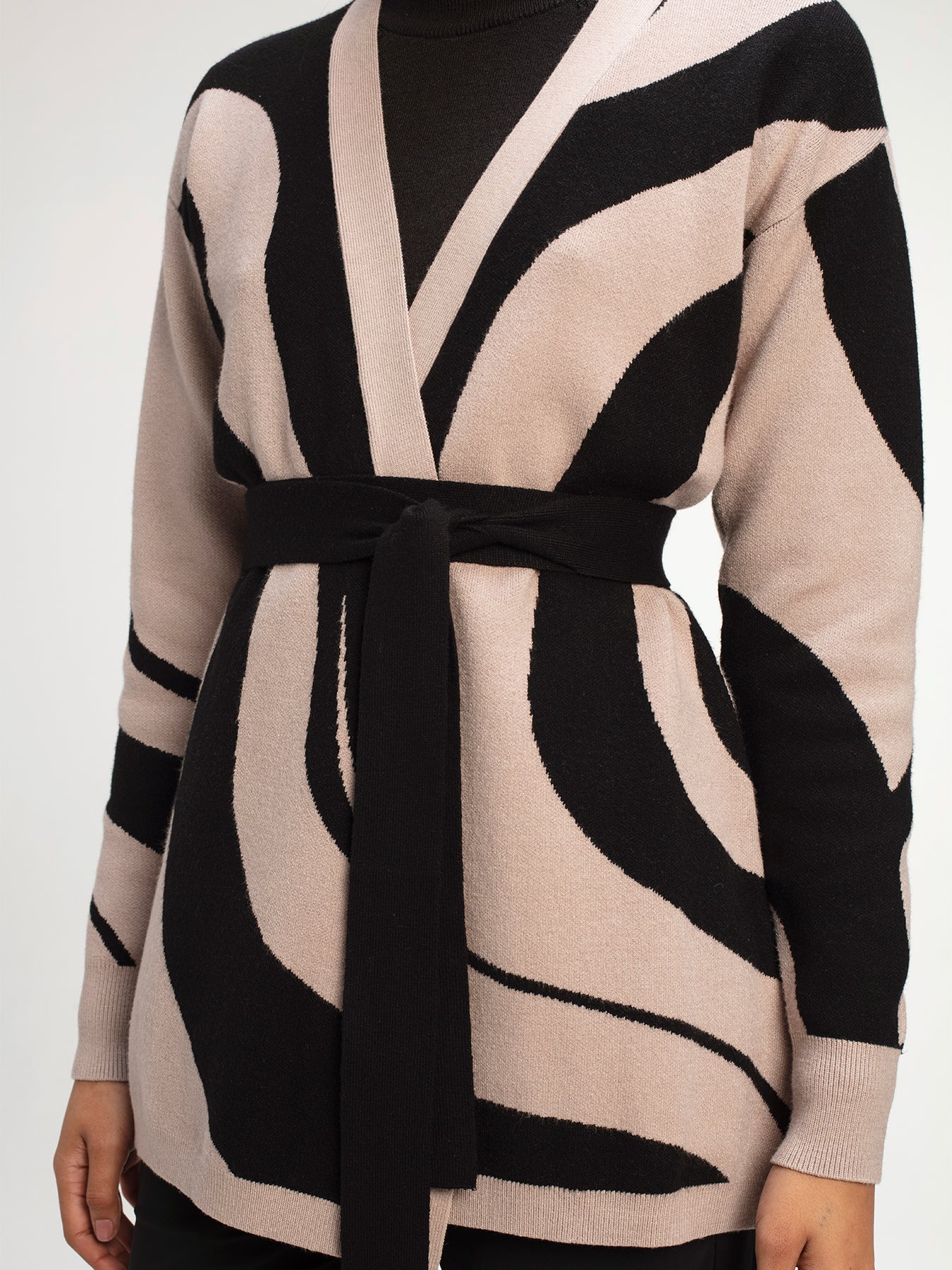 Elma Knit Cardigan | Luze Noir