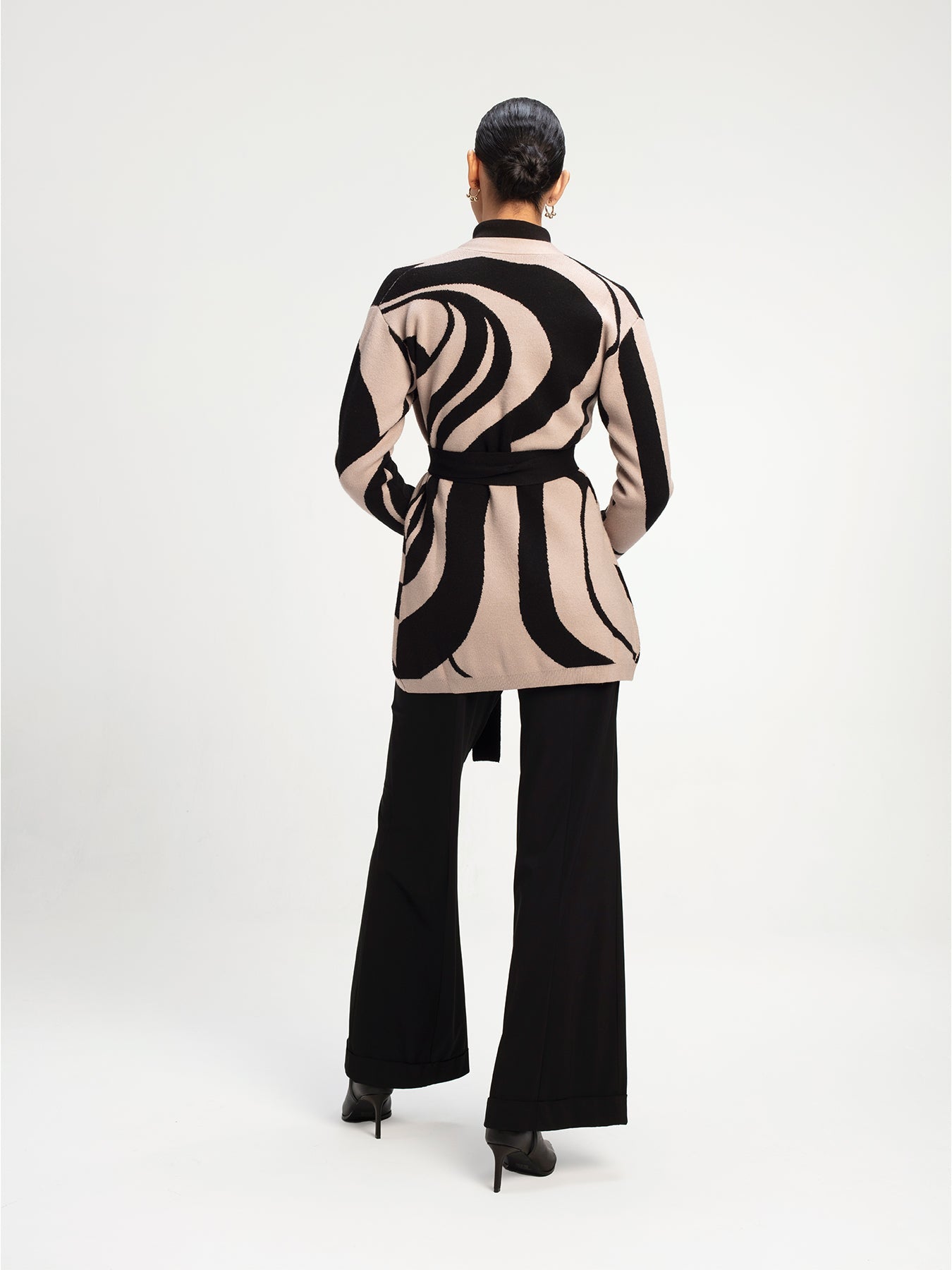Elma Knit Cardigan | Luze Noir