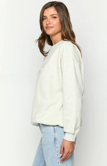 Elodie Crew Neck Sweater | Grey