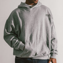 Heather Grey-Everyday-Fleece-Hoodie-Embroidery-Male