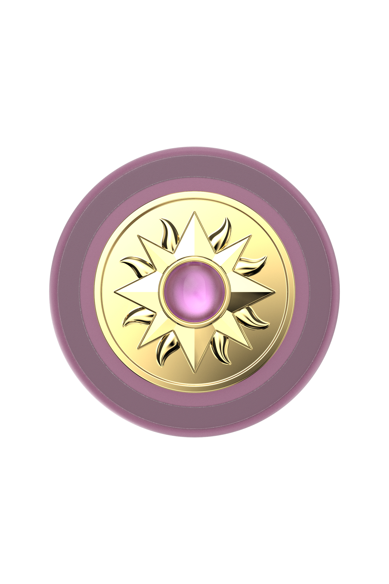 Enamel Sun Jewel Mauve | Purple