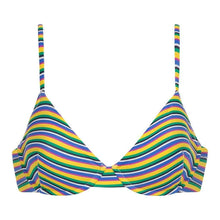 Dainty Bikini Top | Escape Stripe