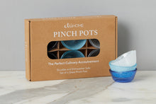 Glass Pinch Pots | Blue Tones | Set of 6