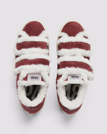 Women | Thea Sherpa Bord | Burgundy