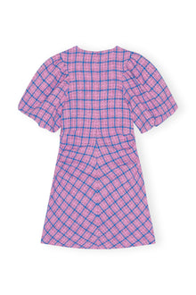 Check Suiting Mini Dress | Wild Orchid