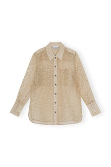 Organza Shirt | Oyster Gray