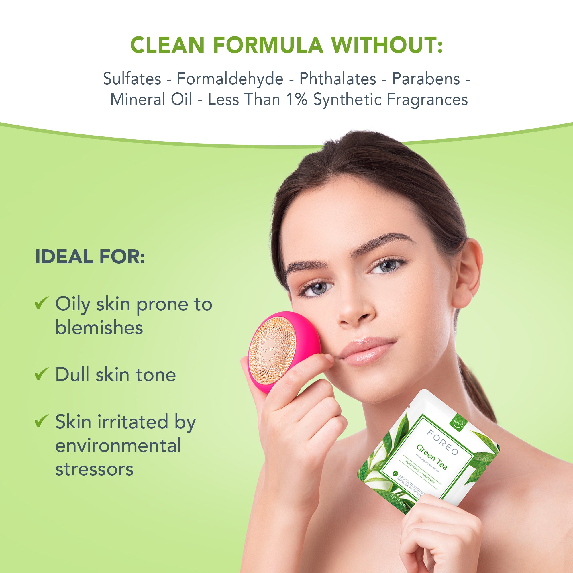 UFO Mask | Green Tea x 6