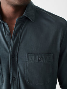 Mens - Sunwashed Knit Shirt | Blue Nights