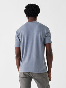 Mens - Sunwashed Pocket Tee | Typhoon Blue