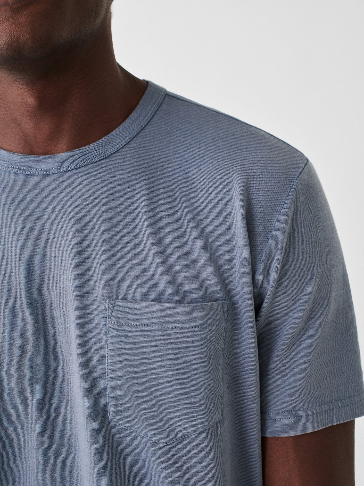 Mens - Sunwashed Pocket Tee | Typhoon Blue