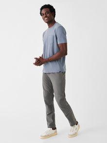 Mens - Sunwashed Pocket Tee | Typhoon Blue